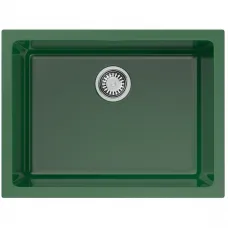 Кухонная мойка Natceramic Omoikiri Okinoshima 61-U/I-RG Glossy royal green 4911263