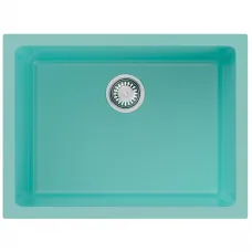 Кухонная мойка Natceramic Omoikiri Okinoshima 61-U/I-AZ Glossy azur 4911264