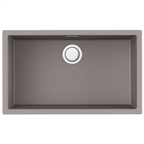 Кухонная мойка Artceramic Omoikiri Yamakawa 75-U/I-GR Leningrad Grey 4993776