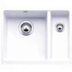 Кухонная мойка Blanco Subline 350/150-U глянцевый белый 514522