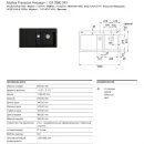 Кухонная мойка Fraceram Franke Mythos MTK 651-100 антрацит 124.0380.243