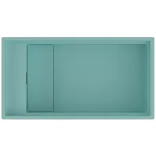 Кухонная мойка Artceramic Omoikiri Kinaru 86-U/I AZ azur blue 4993028