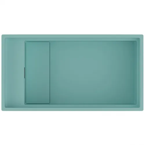Кухонная мойка Artceramic Omoikiri Kinaru 86-U/I AZ azur blue 4993028