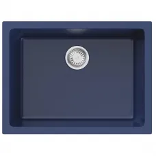 Кухонная мойка Natceramic Omoikiri Okinoshima 61-U/I-IB Matt indigo blue 4993049