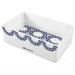 Кухонная мойка Natceramic Omoikiri Mikura 76-Tokio 2 white 4993173