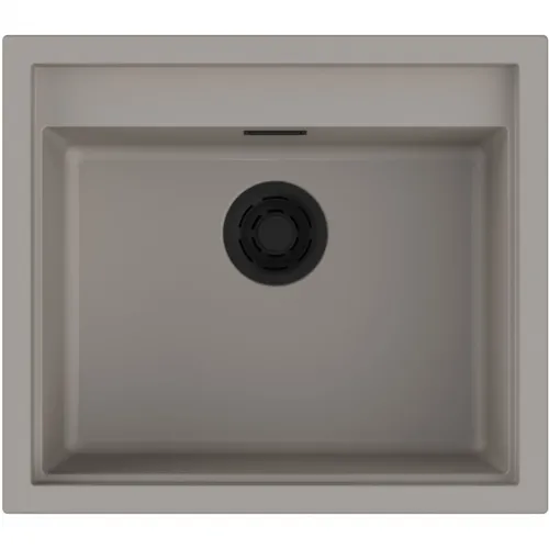 Кухонная мойка Artceramic Omoikiri Sintesi 57-GR ленинградский серый 4997144