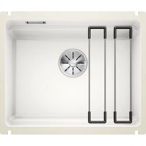 Кухонная мойка Blanco Etagon 500-U InFino глянцевый белый 525149
