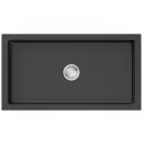 Кухонная мойка Natceramic Omoikiri Mikura 76-BL черный 4997075