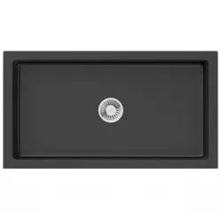 Кухонная мойка Natceramic Omoikiri Mikura 83-BL черный 4997081