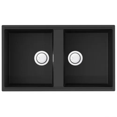 Кухонная мойка Artceramic Omoikiri Kitagawa 83-2-U-GB графит 4993811