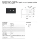 Кухонная мойка Fraceram Franke Mythos MTK 651-100 оникс 124.0335.868