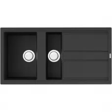 Кухонная мойка Artceramic Omoikiri Kitagawa 100-2-GB графит 4993805