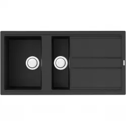 Кухонная мойка Artceramic Omoikiri Kitagawa 100-2-GB графит 4993805