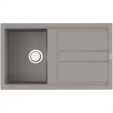 Кухонная мойка Artceramic Omoikiri Kitagawa 86-GR ленинградский серый 4993807