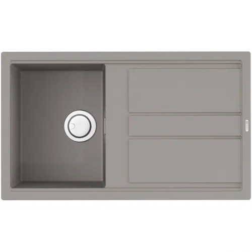 Кухонная мойка Artceramic Omoikiri Kitagawa 86-GR ленинградский серый 4993807