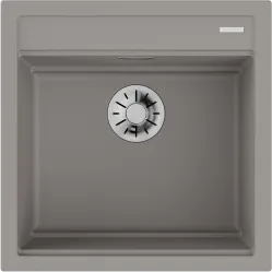 Кухонная мойка Artceramic Omoikiri Kitagawa 51-GR ленинградский серый 4993830