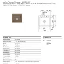 Кухонная мойка Fraceram Franke Mythos MTK 610-58 миндаль 124.0335.845