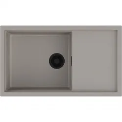 Кухонная мойка Artceramic Omoikiri Sintesi 86-GR ленинградский серый 4997134