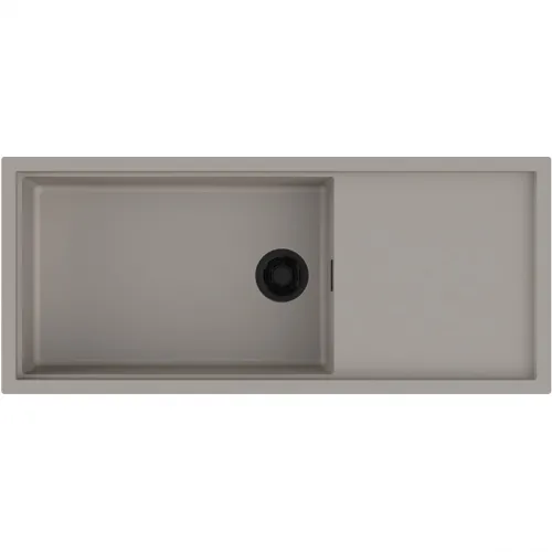 Кухонная мойка Artceramic Omoikiri Sintesi 116-GR ленинградский серый 4997124