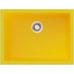 Кухонная мойка Natceramic Omoikiri Okinoshima 61-U/I-SL Matt sicilian lemon 4993134