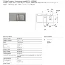Кухонная мойка Fraceram Franke Mythos MTK 651-100 жемчужно-серый 124.0380.241