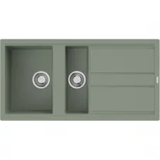 Кухонная мойка Artceramic Omoikiri Kitagawa 100-2-WG wind green 4993252