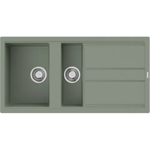 Кухонная мойка Artceramic Omoikiri Kitagawa 100-2-WG wind green 4993252