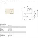Кухонная мойка Franke Maris MRK 611-78 ваниль 124.0381.401