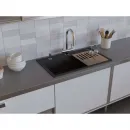 Кухонная мойка Artceramic Omoikiri Kitagawa 86-LB-GR leningrad grey 4993796
