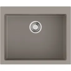 Кухонная мойка Artceramic Omoikiri Bosen 57A-GR ленинградский серый 4993819