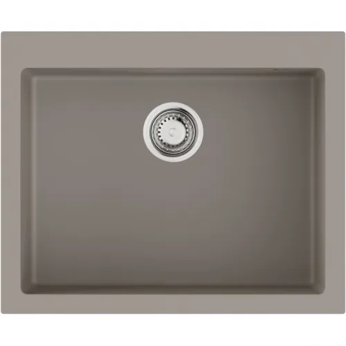 Кухонная мойка Artceramic Omoikiri Bosen 57A-GR ленинградский серый 4993819