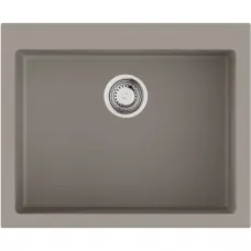 Кухонная мойка Artceramic Omoikiri Bosen 61A-GR ленинградский серый 4993825