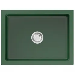 Кухонная мойка Natceramic Omoikiri Mikura 61-RG Glossy royal green 4911255