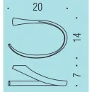 Кольцо для полотенец 20 см Colombo Design Land B2831