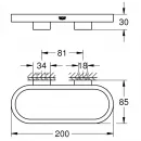 Кольцо для полотенец Grohe Selection 41035GN0