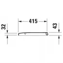 Комплект подвесной унитаз Duravit Happy D.2 2222098900 + 0064591300 + система инсталляции Jacob Delafon E24156-NF + E20859-7-BMT