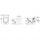 Комплект подвесной унитаз Villeroy & Boch Omnia Architectura 56841001 + 98M9C101 + система инсталляции Villeroy & Boch 92246100 + 92249068