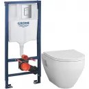 Комплект подвесной унитаз Am.Pm Spirit 2.0 C701738WH + C707857WH + система инсталляции Grohe 38772001