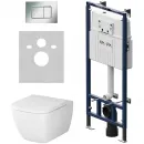 Комплект подвесной унитаз Am.Pm Gem + система инсталляции Am.Pm MasterFit Pro C S IS100251.901701