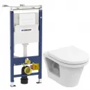 Комплект подвесной унитаз Toto CF CW132Y#NW1 + VC130 + система инсталляции Geberit 458.125.11.1