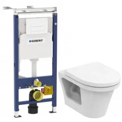 Комплект подвесной унитаз Toto CF CW132Y#NW1 + VC130 + система инсталляции Geberit 458.125.11.1