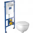 Комплект подвесной унитаз Geberit Renova Compact 500.803.00.1 + система инсталляции Villeroy & Boch 92246100