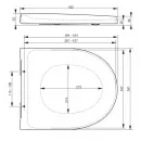 Комплект подвесной унитаз Toto CF CW132Y#NW1 + VC130 + система инсталляции Villeroy & Boch 92246100