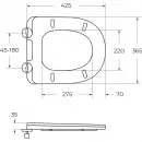 Комплект инсталляция с унитазом BelBagno Prospero BB062CHR-MB/BB062SC-MB/BB002-80/BB007-PR-NERO.M с кнопкой смыва,черный матовый + унитаз подвесной BelBagno Colorato безободковый, с сиденьем микролифт, черный матовый
