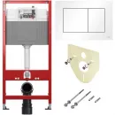 Комплект подвесной унитаз Villeroy & Boch Subway 2.0 5614R201 + система инсталляции Tece 9400413