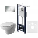 Комплект подвесной унитаз + система инсталляции Am.Pm Sense Pro S IS47051.741700