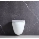 Комплект подвесной унитаз BelBagno Amanda BB051CHR + BB051SC + система инсталляции Jacob Delafon E24156-NF + E20859-7-BMT