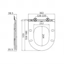 Комплект подвесной унитаз Am.Pm Spirit 2.0 C701738WH + C707857WH + система инсталляции Jacob Delafon E5504-NF + E4316-00
