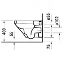 Комплект подвесной унитаз Duravit Durastyle 2536090000 + 0063790000 + система инсталляции TECE 9300302 + 9240401