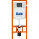 Комплект подвесной унитаз BelBagno Acqua BB340CHR + BB2020SC + система инсталляции BelBagno BB002-80 + BB005-PR-CHROME